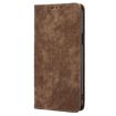 Redmi Note 14S 4G RFID Anti-theft Magnetic Leather Case Brown - 2