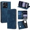 Redmi Note 14S 4G Blue RFID Anti-theft Magnetic Leather Case - 1