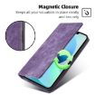 Redmi Note 14S 4G Purple RFID Anti-theft Magnetic Leather Case - 5