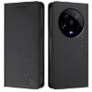 Xiaomi 14 Ultra 5G RC01 Magnetic RFID Leather Phone Case Black - 2