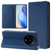 Xiaomi 14 Ultra 5G RC01 Dual-Fold Magnetic RFID Leather Case Blue - 1