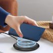 Xiaomi 14 Ultra 5G RC01 Dual-Fold Magnetic RFID Leather Case Blue - 8