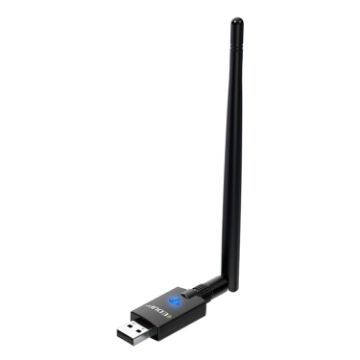 EDUP EP-AX900 900Mbps WiFi 6 Bluetooth 5.3 Dual-Band USB Adapter Black - 1