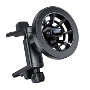 Yesido C221 MagSafe Car Air Vent Magnetic Phone Holder - Black - 1