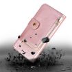 Redmi A5 4G Zipper Bag Leather Phone Case - Rose Gold, 171.7mm - 6