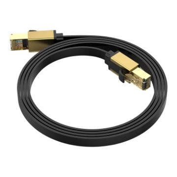 3m Cat 8 40Gbps High Speed LAN Ethernet Cable Gold - 1