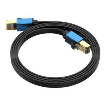 3m Cat 8 Ethernet Cable - 40Gbps High Speed LAN (Blue) - 1