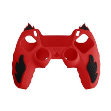 PS5 Red Flame Silicone Gamepad Protective Case for Sony - 1