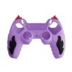 Sony PS5 Purple Flame Silicone Gamepad Protective Case - 1