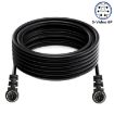 Mini DIN 6 Pin Core Extension Cable 1.8m Male to Male Elbow - 4