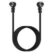 Mini DIN 6 Pin Core Extension Cable 3m Male to Male Elbow - 2