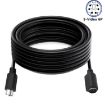 Mini DIN 6 Pin Extension Cable 0.5m (Male to Female Straight) - 3