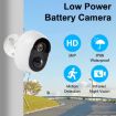 Ultra-HD Infrared Night Vision WiFi Surveillance Camera, 128GB Memory - 3