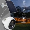 Graffit Home Ultra-HD Solar WiFi Camera, 64GB Memory, EU Plug - 4