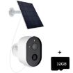 3MP Outdoor HD Solar WiFi Camera with 32GB Memory Card (EU Plug) - 1