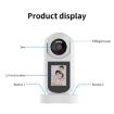 2MP HD WiFi Surveillance Camera with Night Vision (EU Plug) - 2
