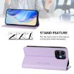 Ulefone Note 16 Pro Light Purple RFID Leather Phone Case Dual-Folded - 4