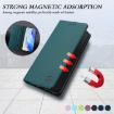 Ulefone Note 16 Pro Dark Green RFID Leather Magnetic Phone Case - 6