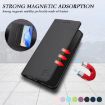 Ulefone Note 17 Pro RC01 Dual-Folded Magnetic RFID Leather Case Black - 6