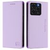 Ulefone Note 20 Pro Light Purple RFID Leather Phone Case Dual-Folded - 2