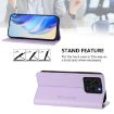 Ulefone Note 20 Pro Light Purple RFID Leather Phone Case Dual-Folded - 4