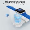 Apple Watch Series A15 Wireless Charger & Card Reader - White - 2