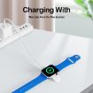 Apple Watch Series A15 Wireless Charger & Card Reader - White - 6