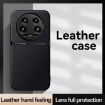 Xiaomi 14 Ultra Red Litchi Leather Magnetic Shockproof Phone Case - 2