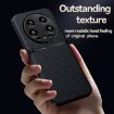 Xiaomi 14 Ultra Yellow Litchi Leather Magnetic Shockproof Phone Case - 3