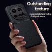 Xiaomi 15 Ultra Black Litchi Leather Magnetic Shockproof Phone Case - 3