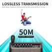 XTUGA JTSY23 UHF Wireless Guitar Receiver Pickup Adapter - Black - 2