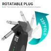 XTUGA JTSY23 UHF Wireless Guitar Receiver Pickup Adapter - Black - 4