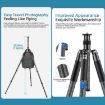 BEXIN W-334C Carbon Fiber Tripod & Monopod for DSLR Camera (Black) - 6