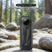 Insta360 X5 Cold Shoe Carbon Fiber Texture Protective Frame (Black) - 2