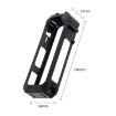 Insta360 X5 Cold Shoe Carbon Fiber Texture Protective Frame (Black) - 8