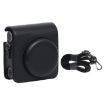 Fujifilm Instax Mini 99 Camera PU Leather Case Bag with Strap - Black - 1