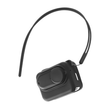 Insta360 GO 3 Camera Charging Case with Lens Cap & Strap - Black Silicone - 1