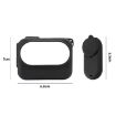 Insta360 GO 3 Camera Charging Case with Lens Cap & Strap - Black Silicone - 2