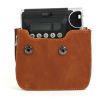 Brown PU Leather Camera Bag for FUJIFILM Instax Mini 90 with Strap - 2