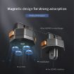 STARTRC VCR Snap-Mag Quick Release Base Mount Adapter for GoPro Black - 8