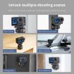 STARTRC VCR Snap-Mag Quick Release Base Mount Adapter for GoPro Black - 9