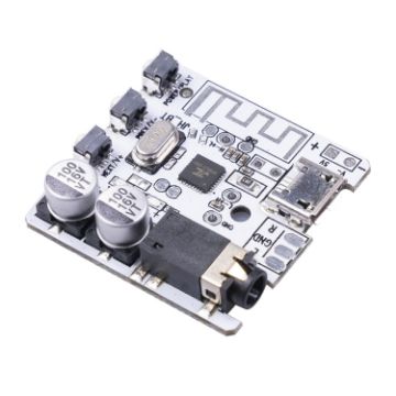DIY Bluetooth 5.0 Audio Receiver Board MP3 Player Stereo Amplifier White - 1