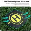 Sunnylife 35cm Fast-Fold Leather Drone Landing Pad for DJI Neo/Avata/Mini - 9