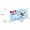 DJI Air 3S/3 STARTRC Grey Folding Anti-fall Anti-dirt Landing Gear - 8