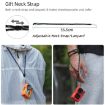 DJI Osmo Action 5 Pro Silicone Protective Case with Lanyard - Black - 4