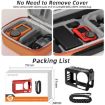 DJI Osmo Action 5 Pro Silicone Protective Case with Lanyard - Black - 6