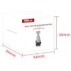 DJI OSMO Pocket 3 STARTRC Fixed Mount Expansion Adapter Bracket Black - 9