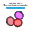 DJI Osmo Action 5 Pro/4/3 Diving Housing Pink Lens Filter - 5