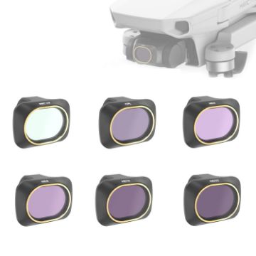 JSR Drone Lens Filter Set for DJI MAVIC Mini - UV, CPL, ND4, ND8, ND16, ND32 - 1