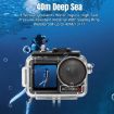 DJI Osmo Action 5 Pro/3/4 Waterproof Housing Case 40m Diving Transparent - 8